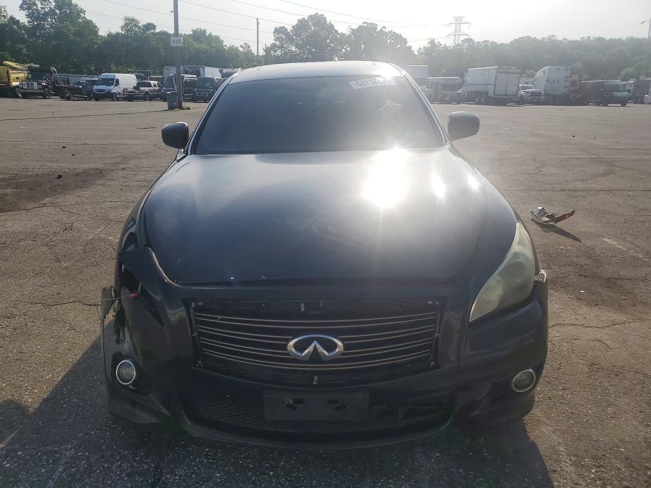 2013 Infiniti M37 X Black vin: JN1BY1AR3DM603000