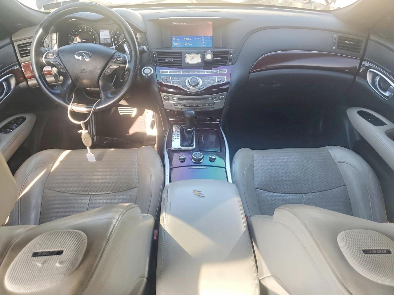 2013 Infiniti M37 X Black vin: JN1BY1AR3DM603000