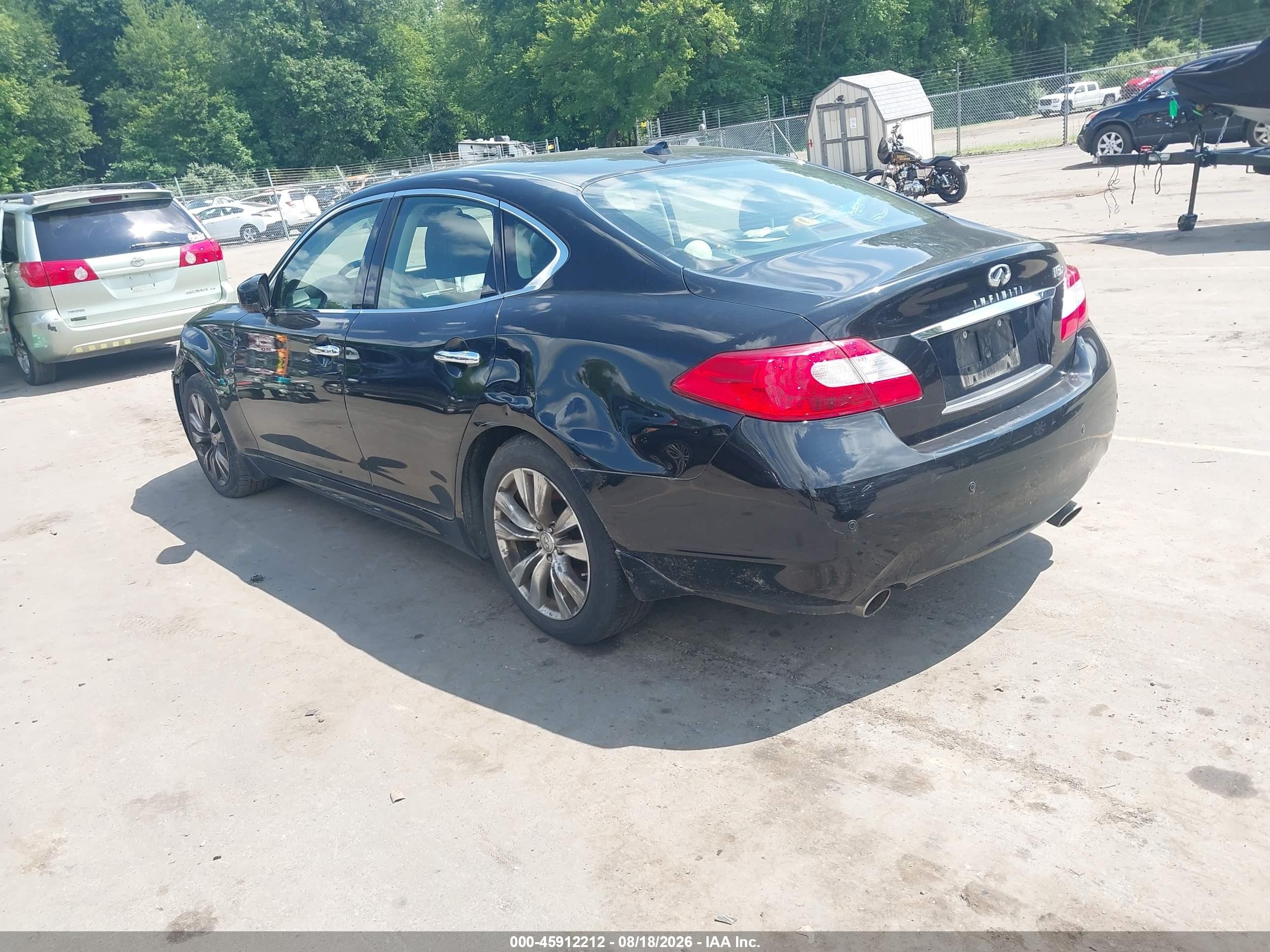 2013 Infiniti M37x   Черный vin: JN1BY1AR3DM603224
