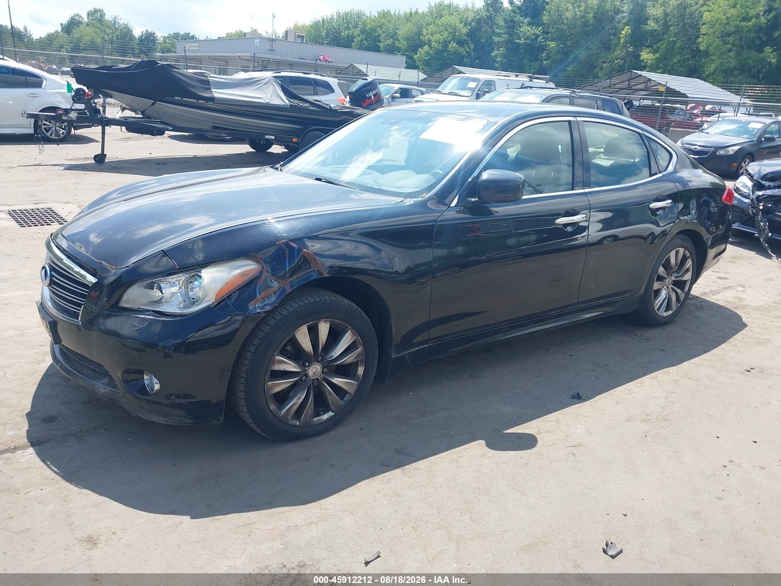 2013 Infiniti M37x   Черный vin: JN1BY1AR3DM603224