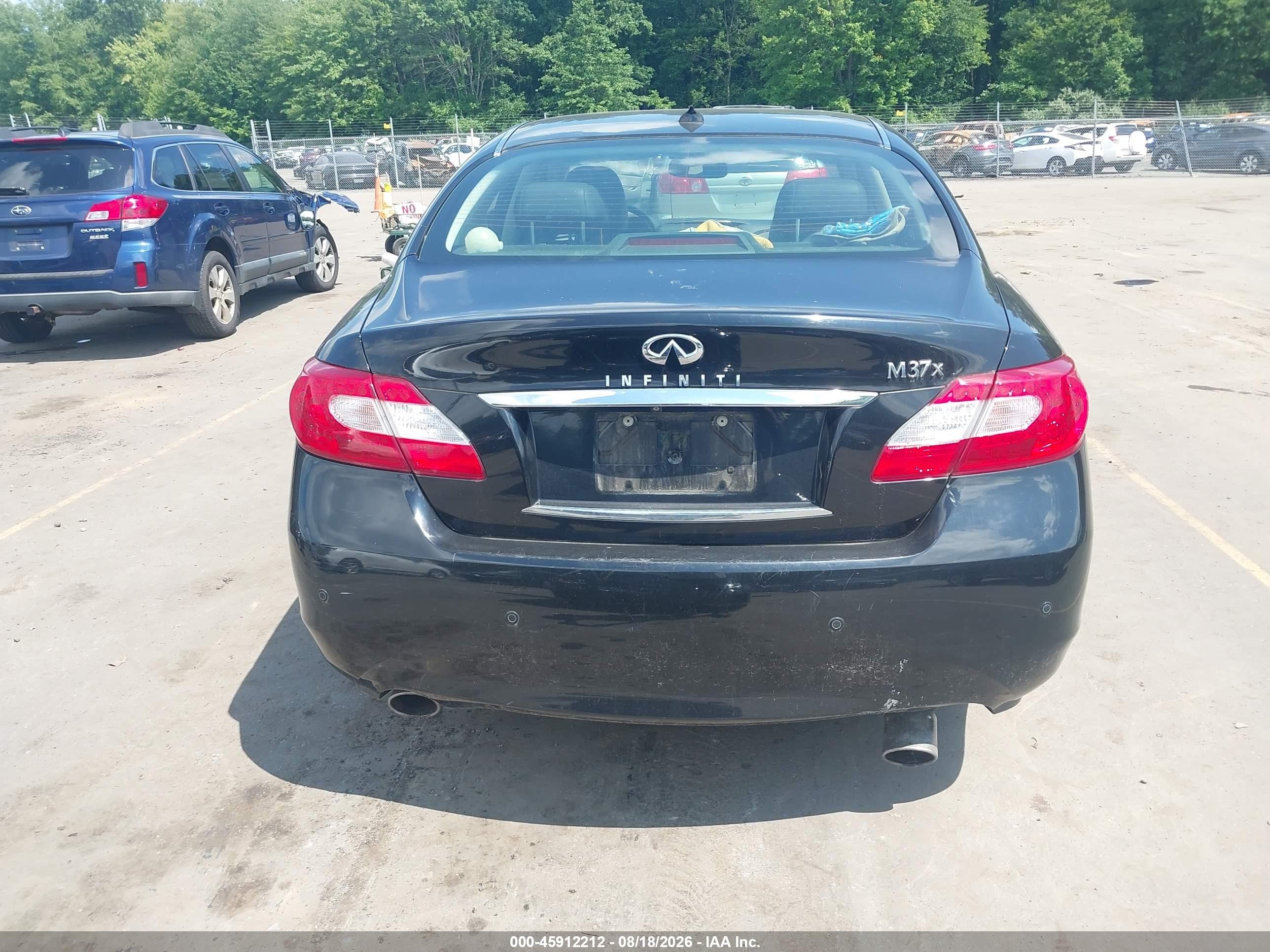 2013 Infiniti M37x   Черный vin: JN1BY1AR3DM603224