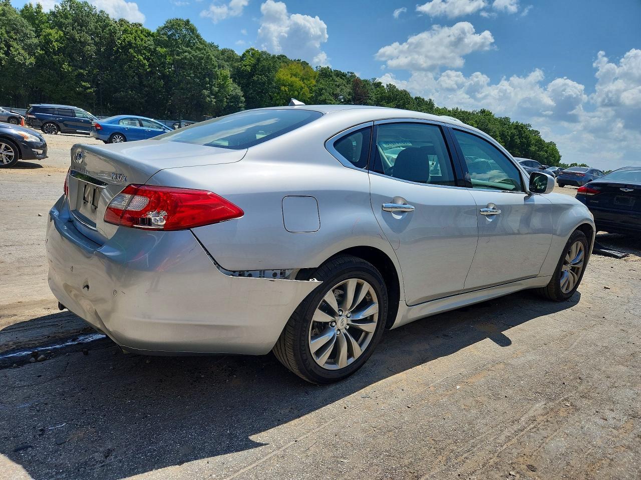 2013 Infiniti M37 X Серебряный vin: JN1BY1AR3DM603689