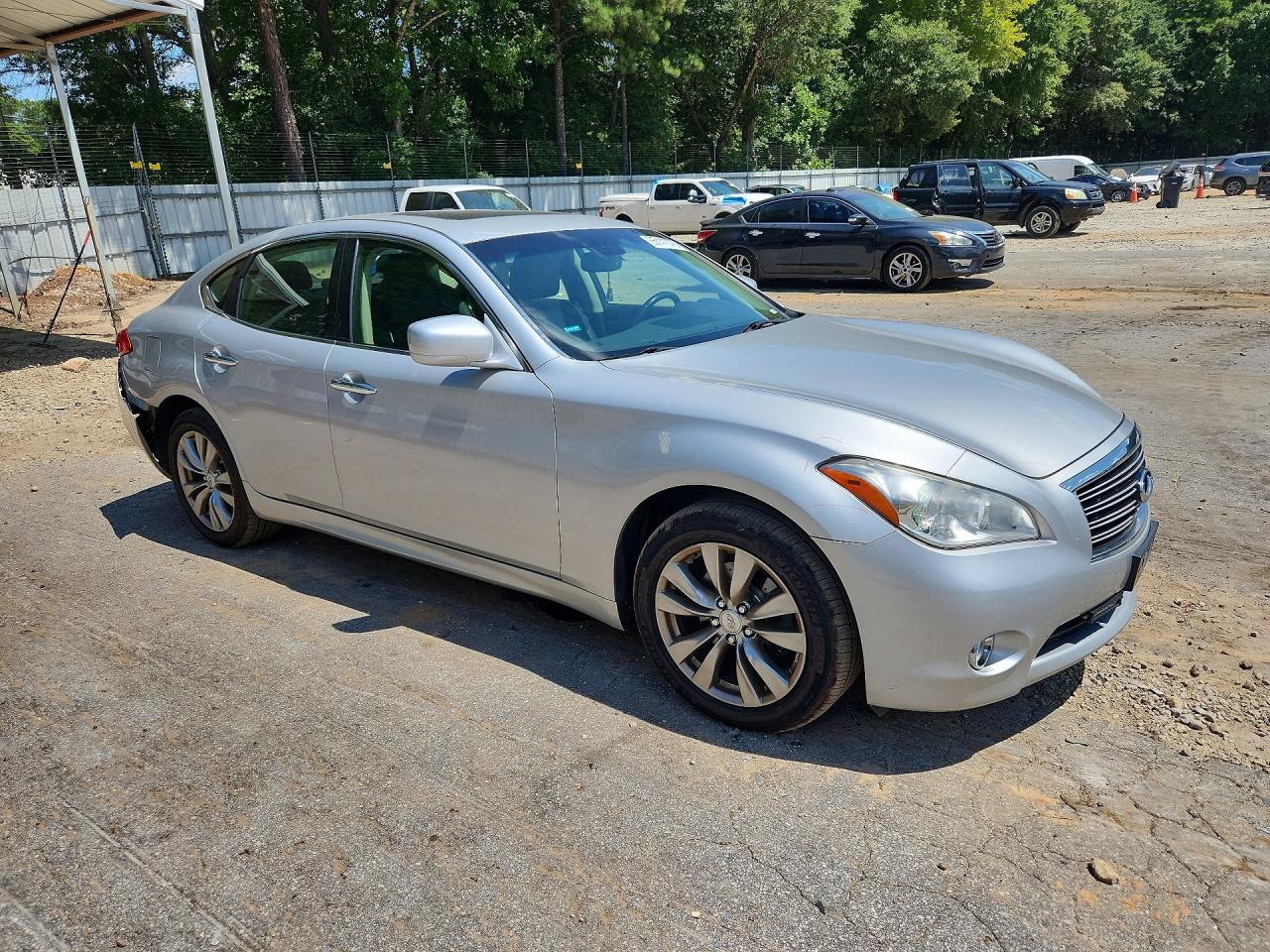 2013 Infiniti M37 X Серебряный vin: JN1BY1AR3DM603689