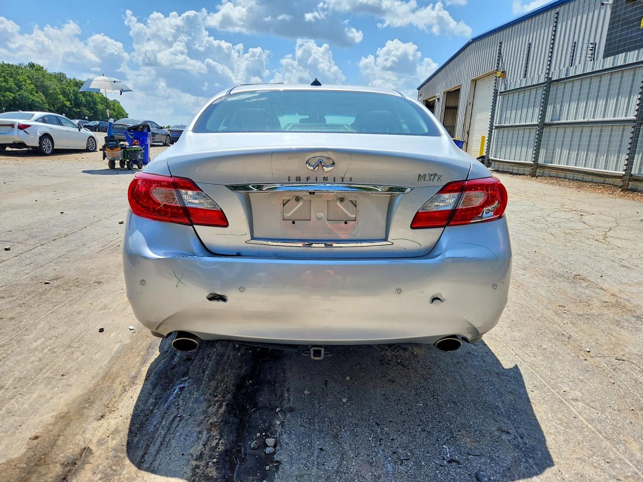 2013 Infiniti M37 X Серебряный vin: JN1BY1AR3DM603689