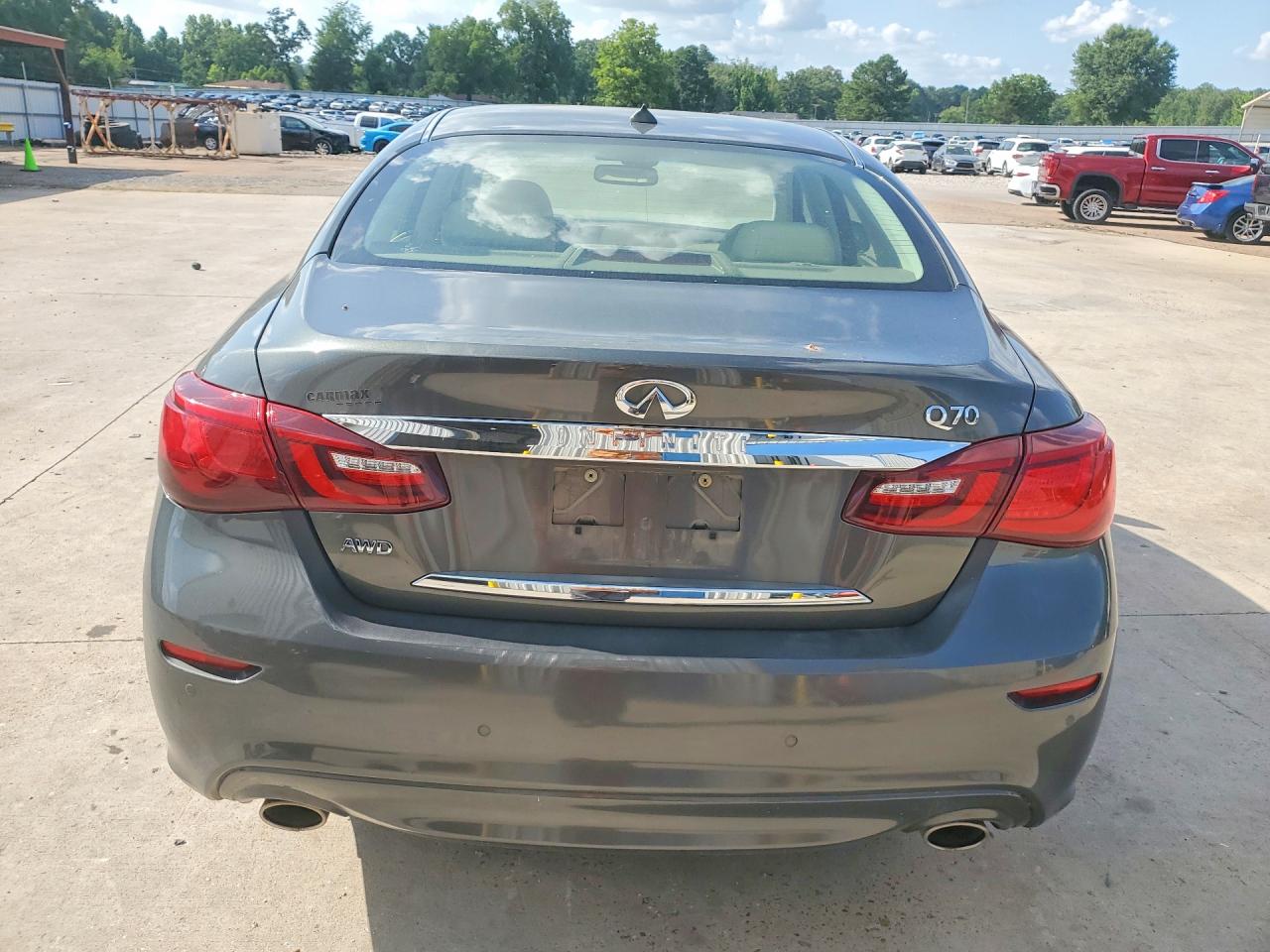 2015 Infiniti Q70 3.7 Gray vin: JN1BY1AR3FM562547