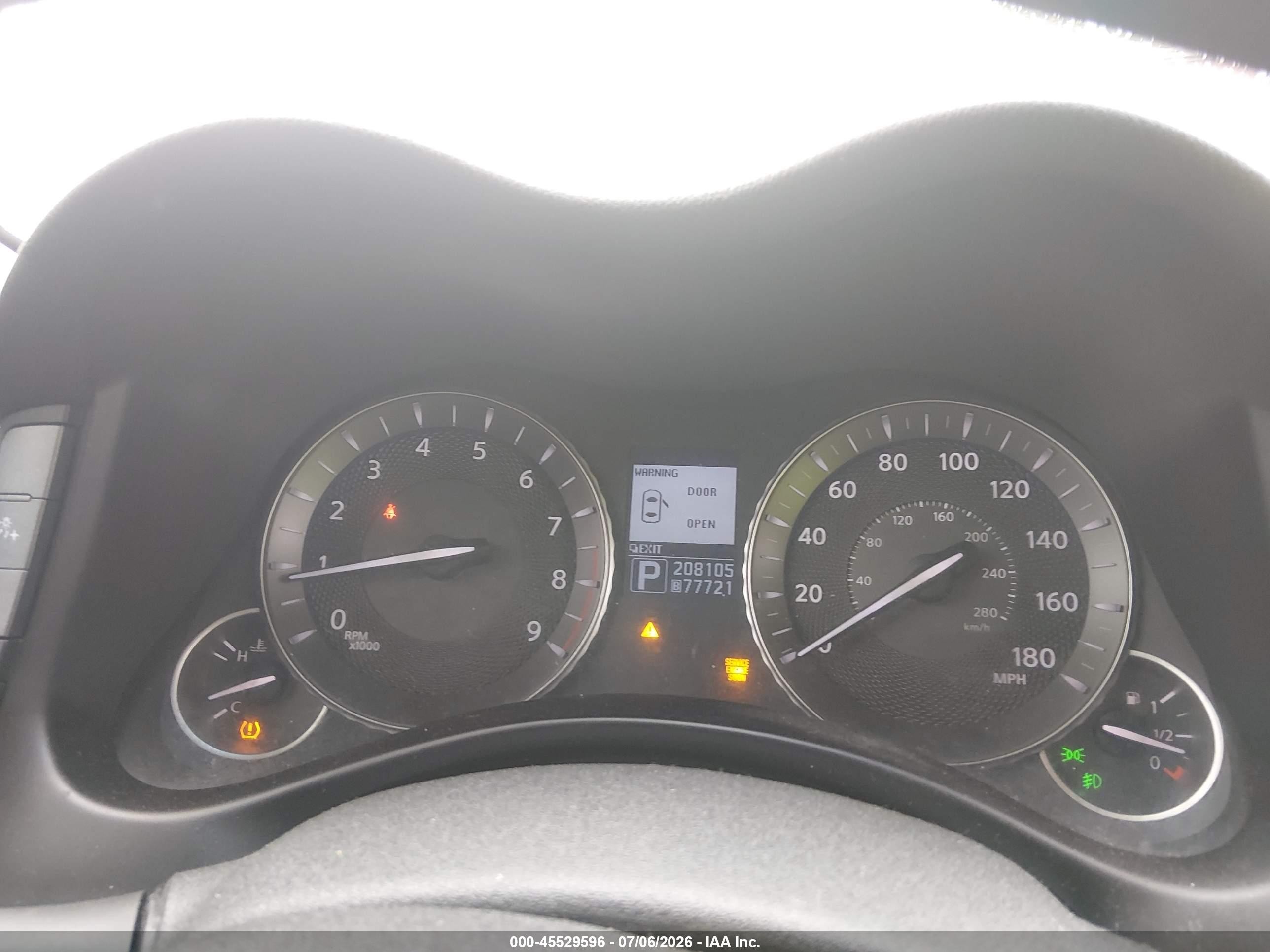 2011 Infiniti M37x   Black vin: JN1BY1AR4BM370709