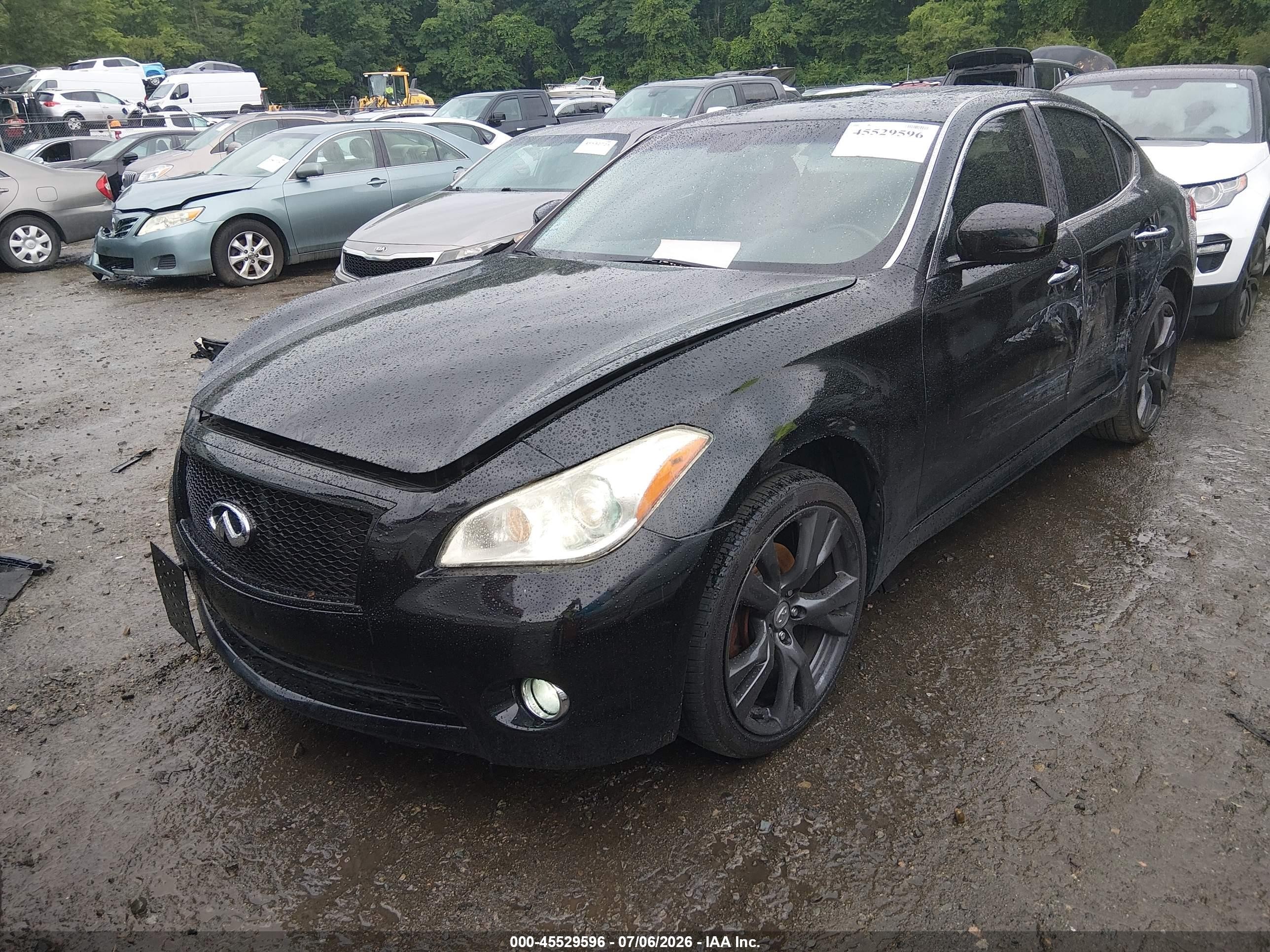 2011 Infiniti M37x   Black vin: JN1BY1AR4BM370709