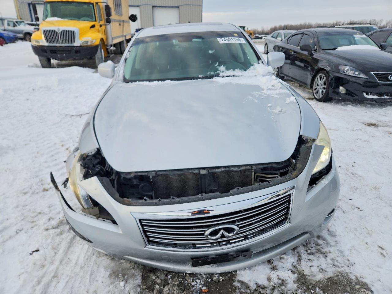2011 Infiniti M37 X Silver vin: JN1BY1AR4BM374954