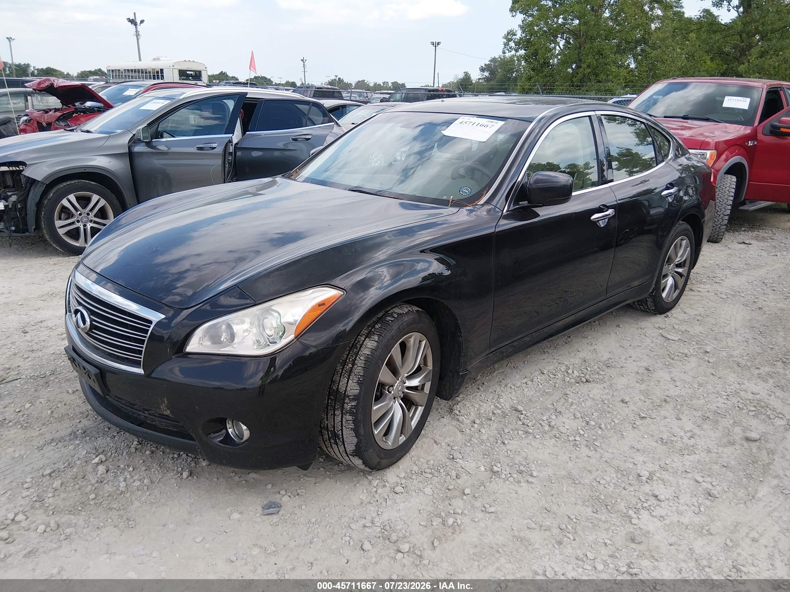 2011 Infiniti M37x   Black vin: JN1BY1AR4BM376347