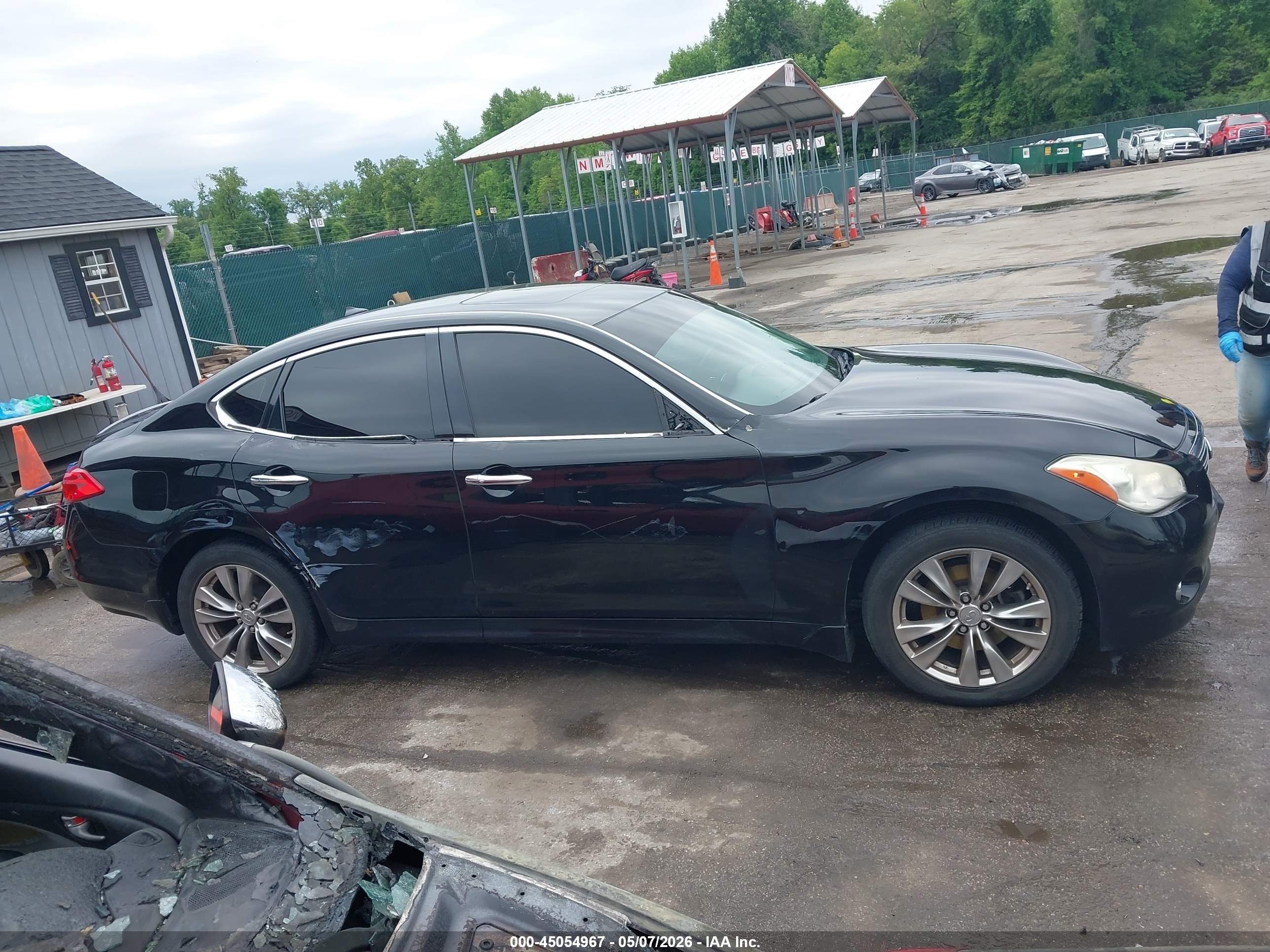 2011 Infiniti M37x   Black vin: JN1BY1AR4BM376445