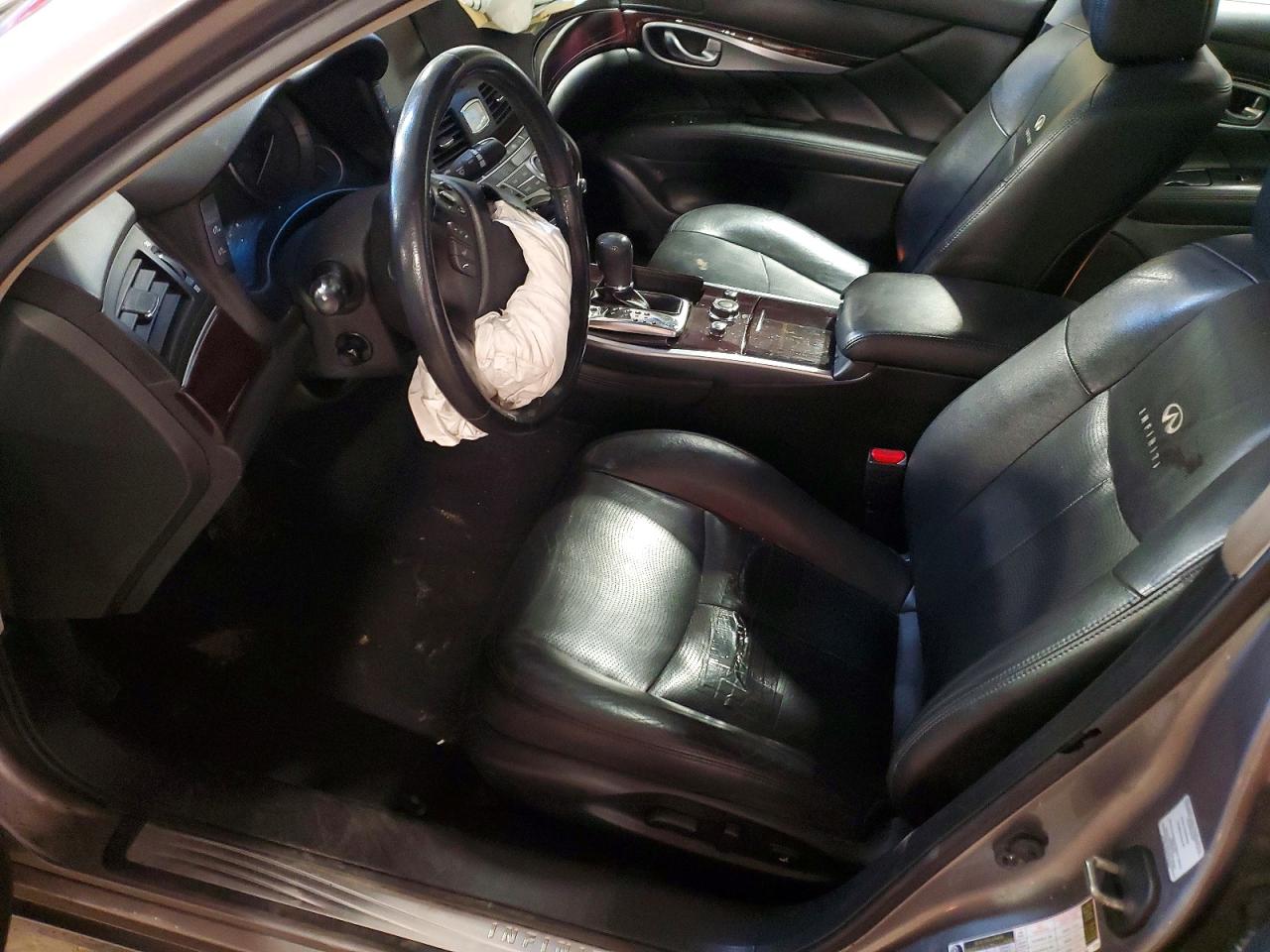 2013 Infiniti M37 X Silver vin: JN1BY1AR4DM602292