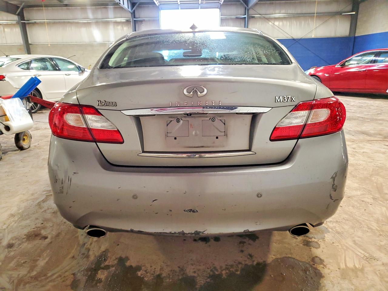 2013 Infiniti M37 X Silver vin: JN1BY1AR4DM602292