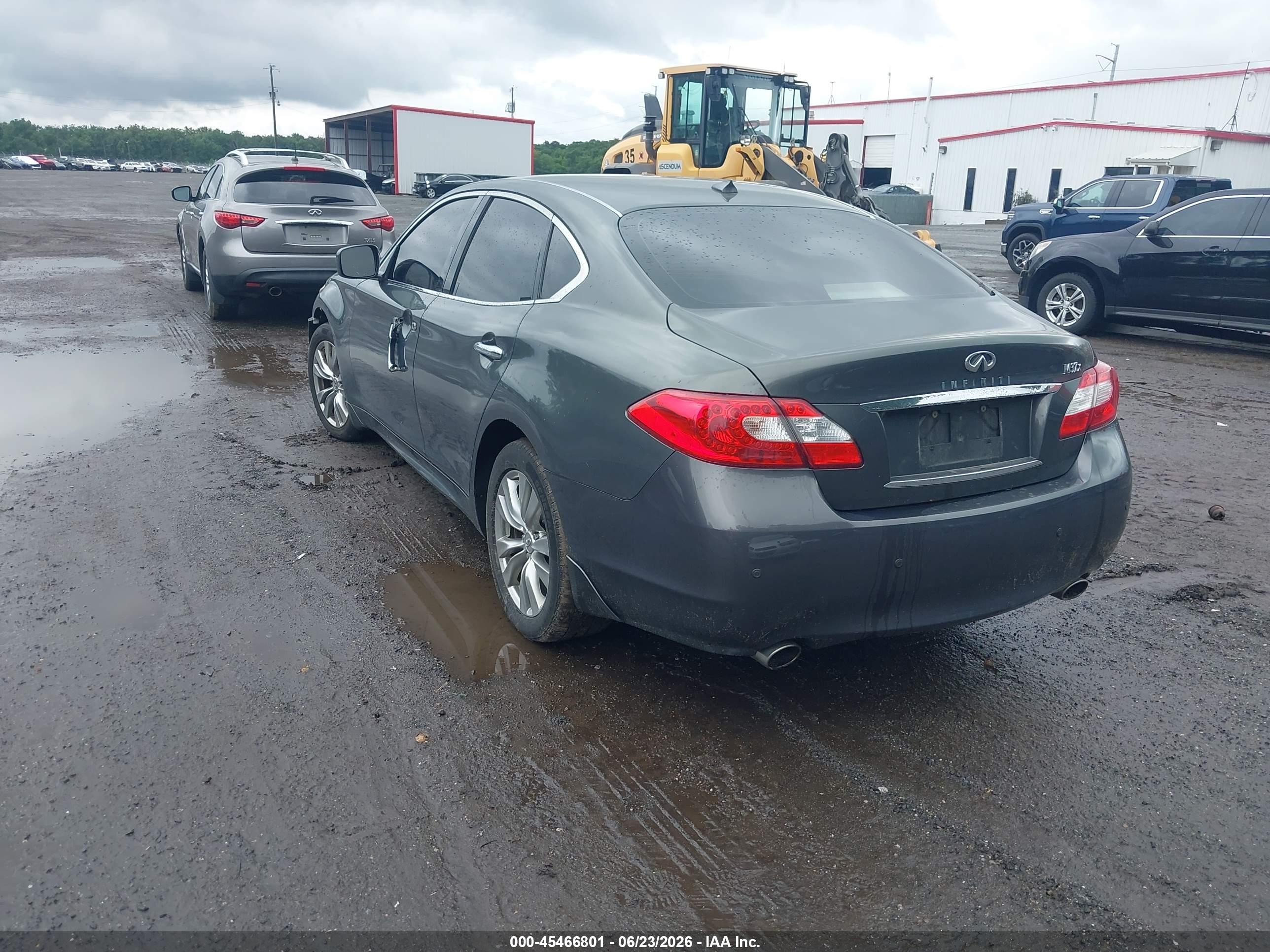 2013 Infiniti M37x   Gray vin: JN1BY1AR4DM603071