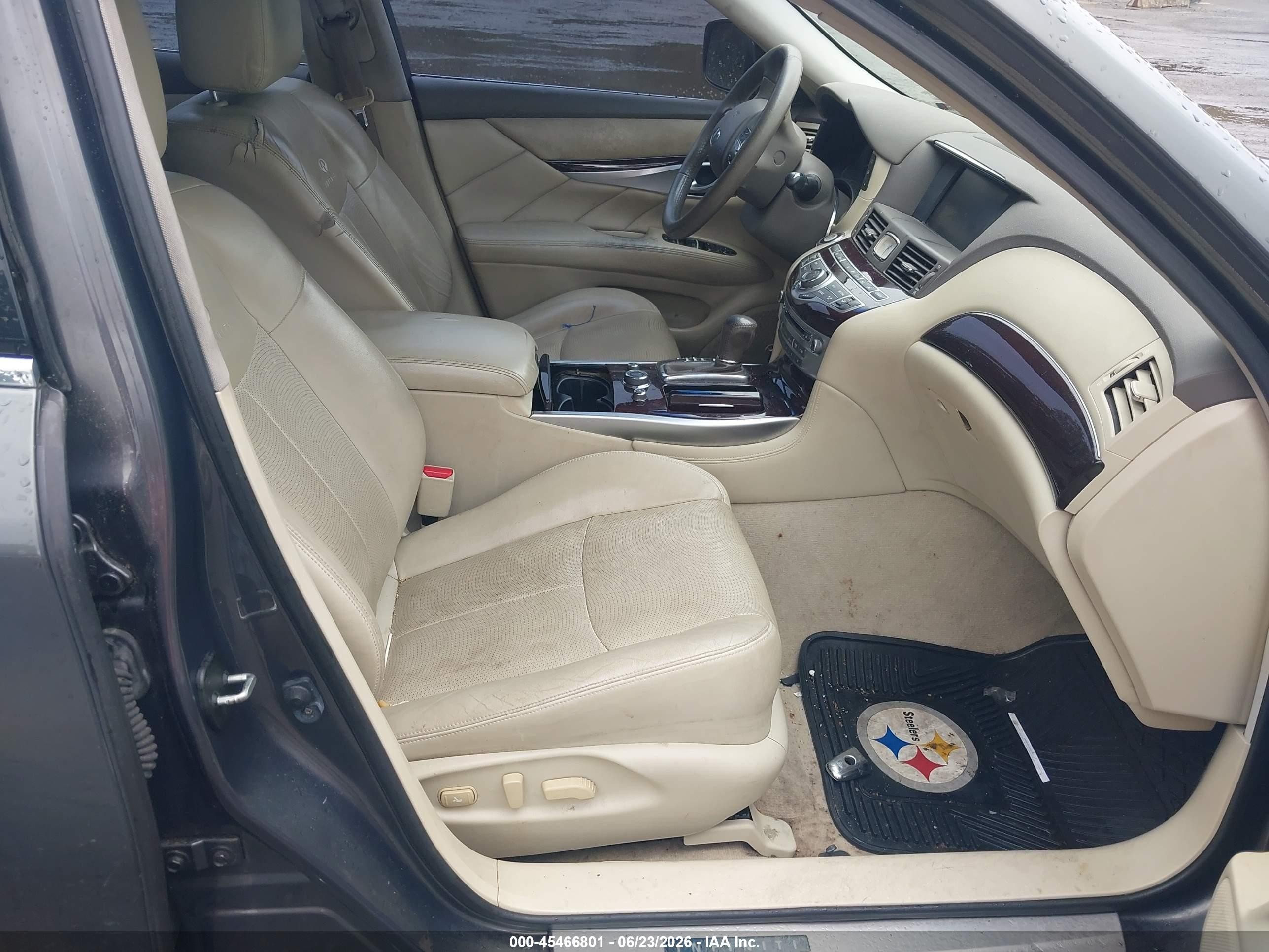 2013 Infiniti M37x   Gray vin: JN1BY1AR4DM603071