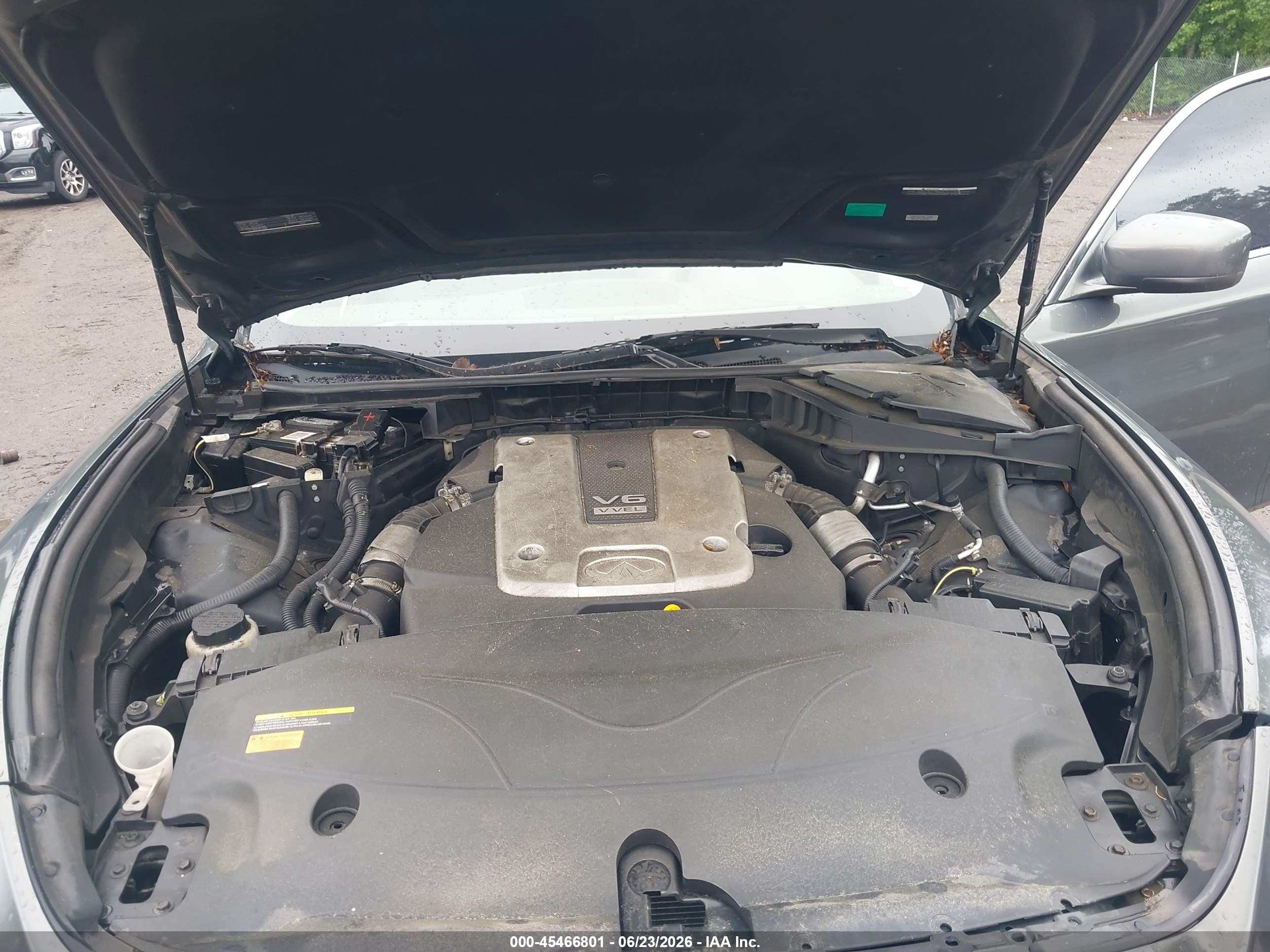 2013 Infiniti M37x   Gray vin: JN1BY1AR4DM603071