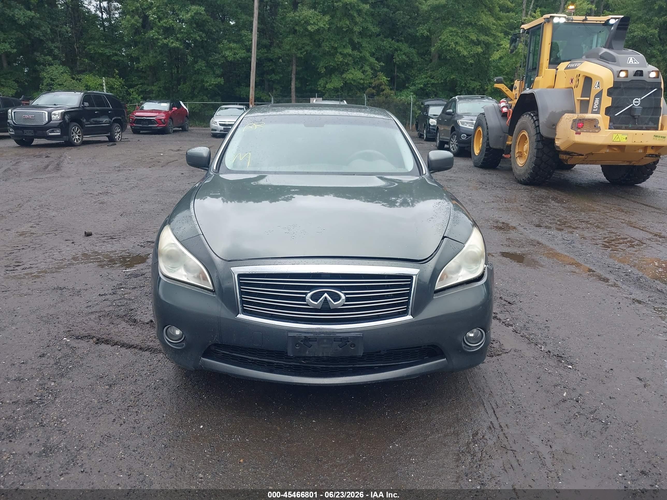 2013 Infiniti M37x   Gray vin: JN1BY1AR4DM603071