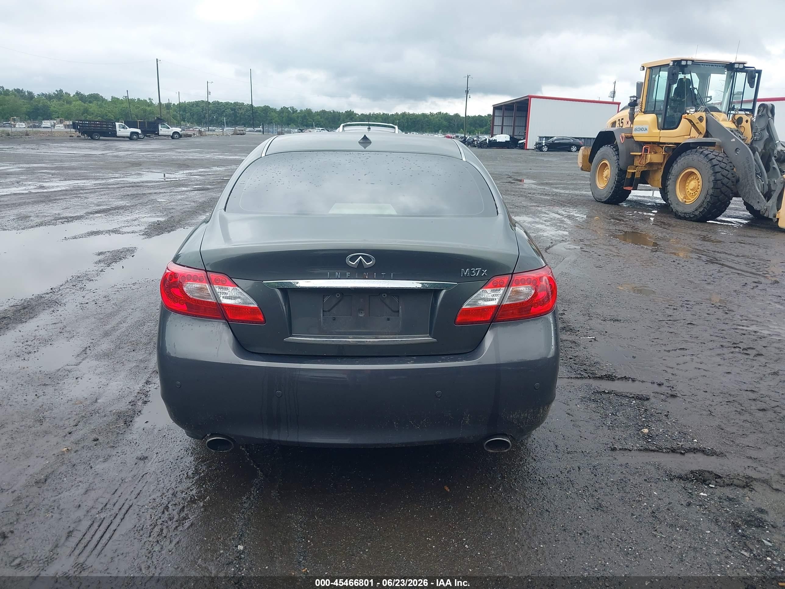 2013 Infiniti M37x   Gray vin: JN1BY1AR4DM603071