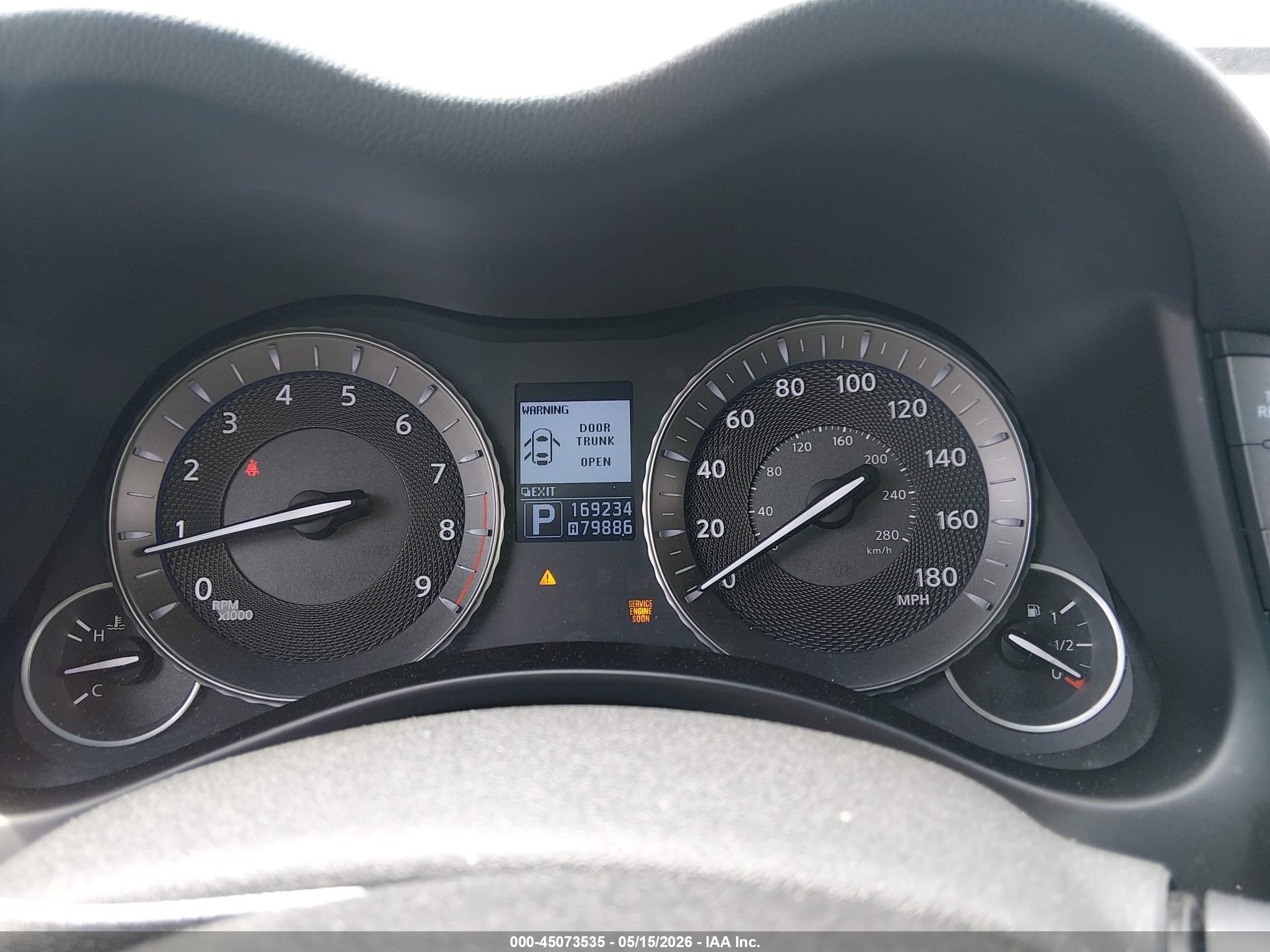 2013 Infiniti M37x   Gray vin: JN1BY1AR4DM603734