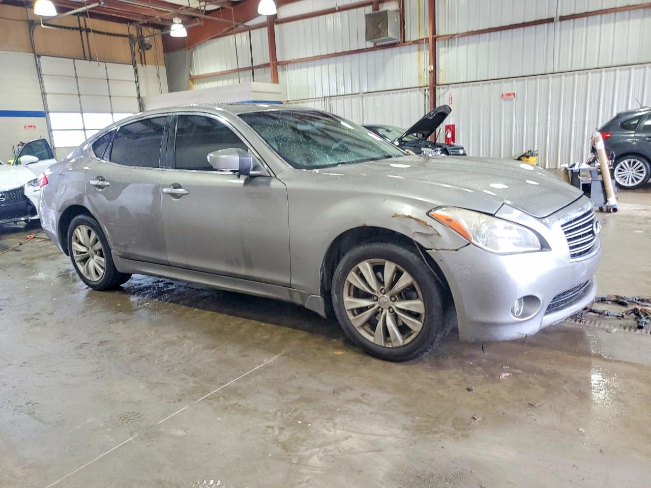 2011 Infiniti M37 X Gray vin: JN1BY1AR5BM375336