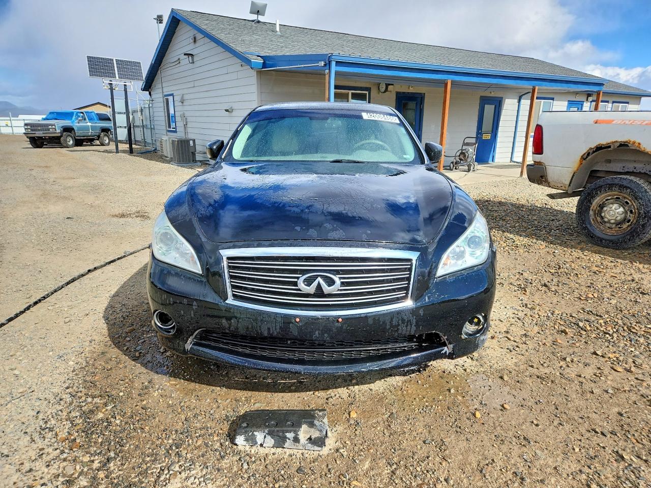 2012 Infiniti M37 X Black vin: JN1BY1AR5CM392297