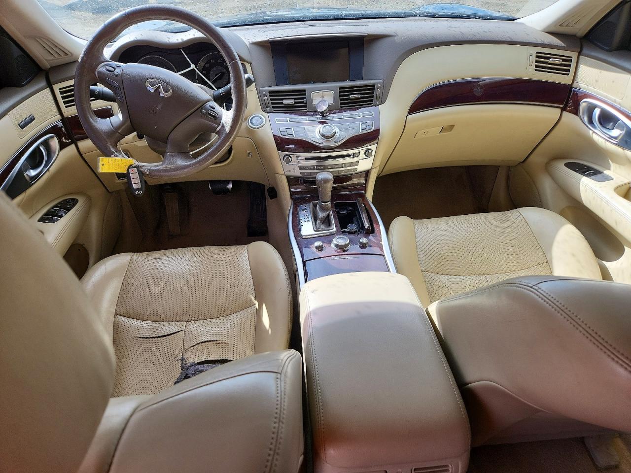 2012 Infiniti M37 X Black vin: JN1BY1AR5CM392297