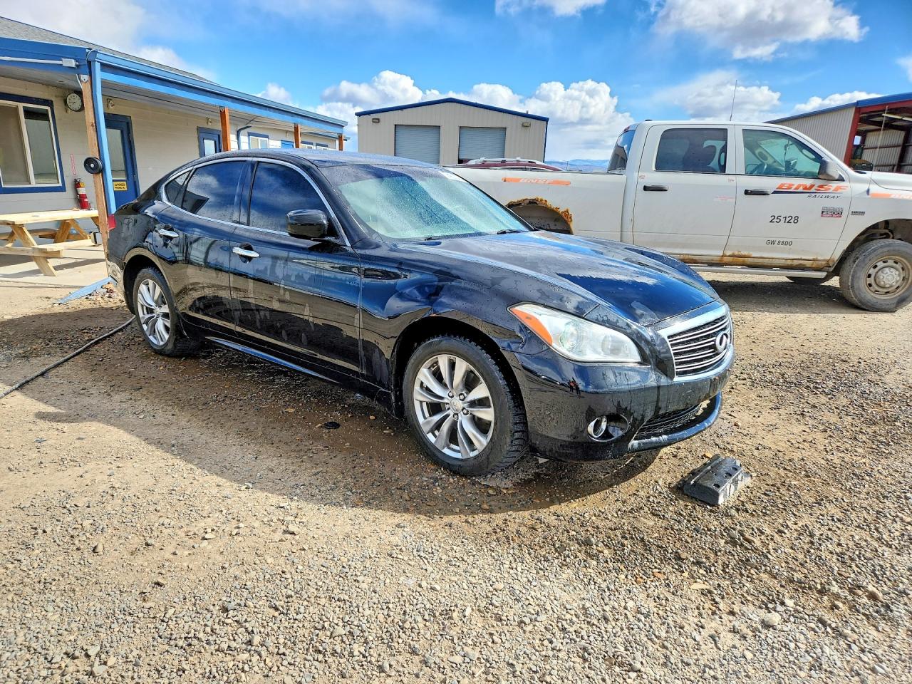 2012 Infiniti M37 X Black vin: JN1BY1AR5CM392297