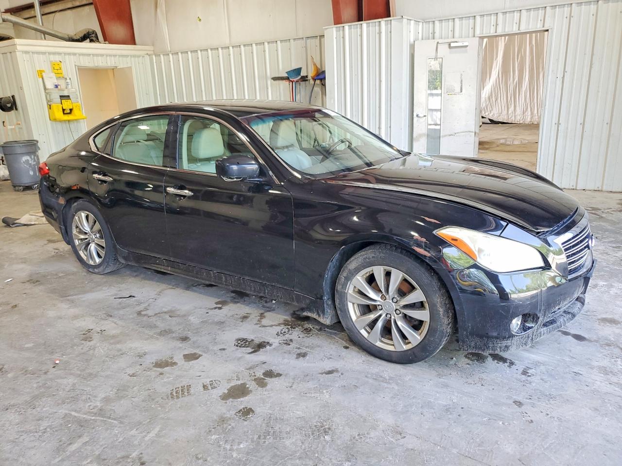 2012 Infiniti M37 X Black vin: JN1BY1AR5CM392414