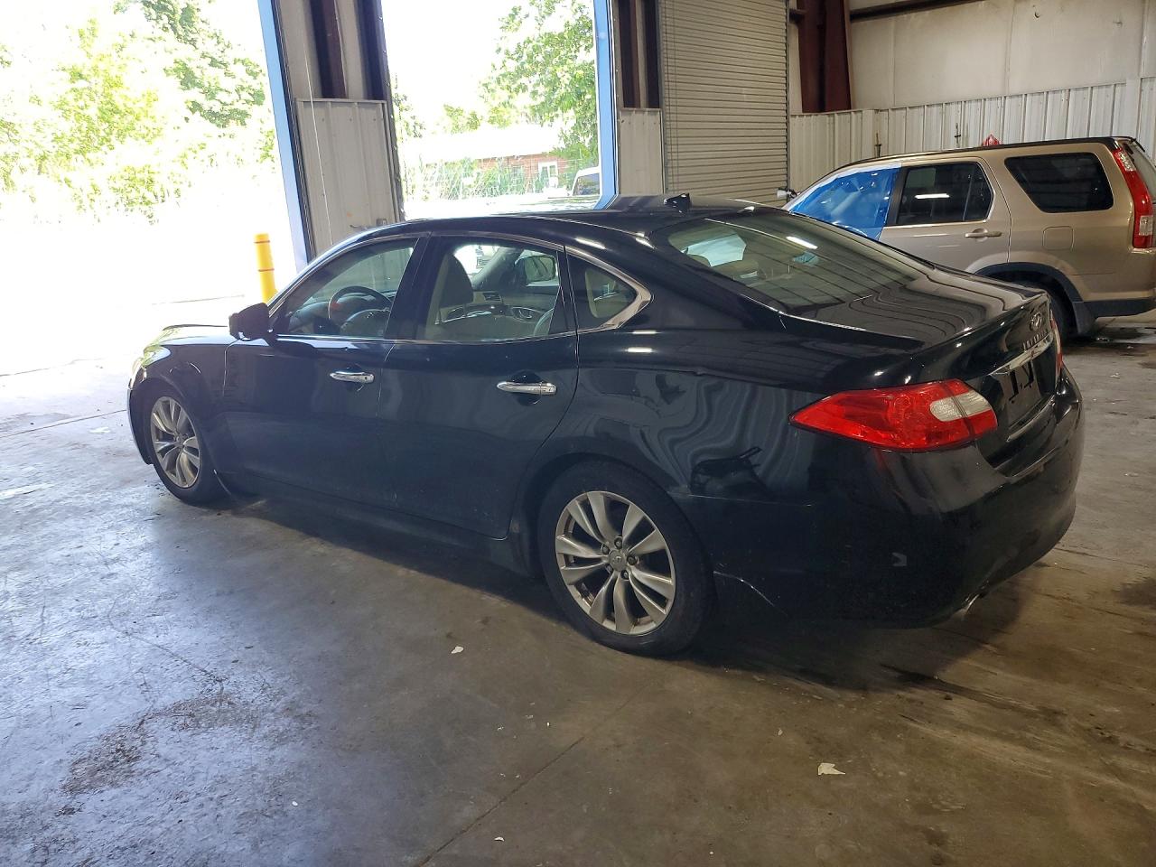 2012 Infiniti M37 X Black vin: JN1BY1AR5CM392414