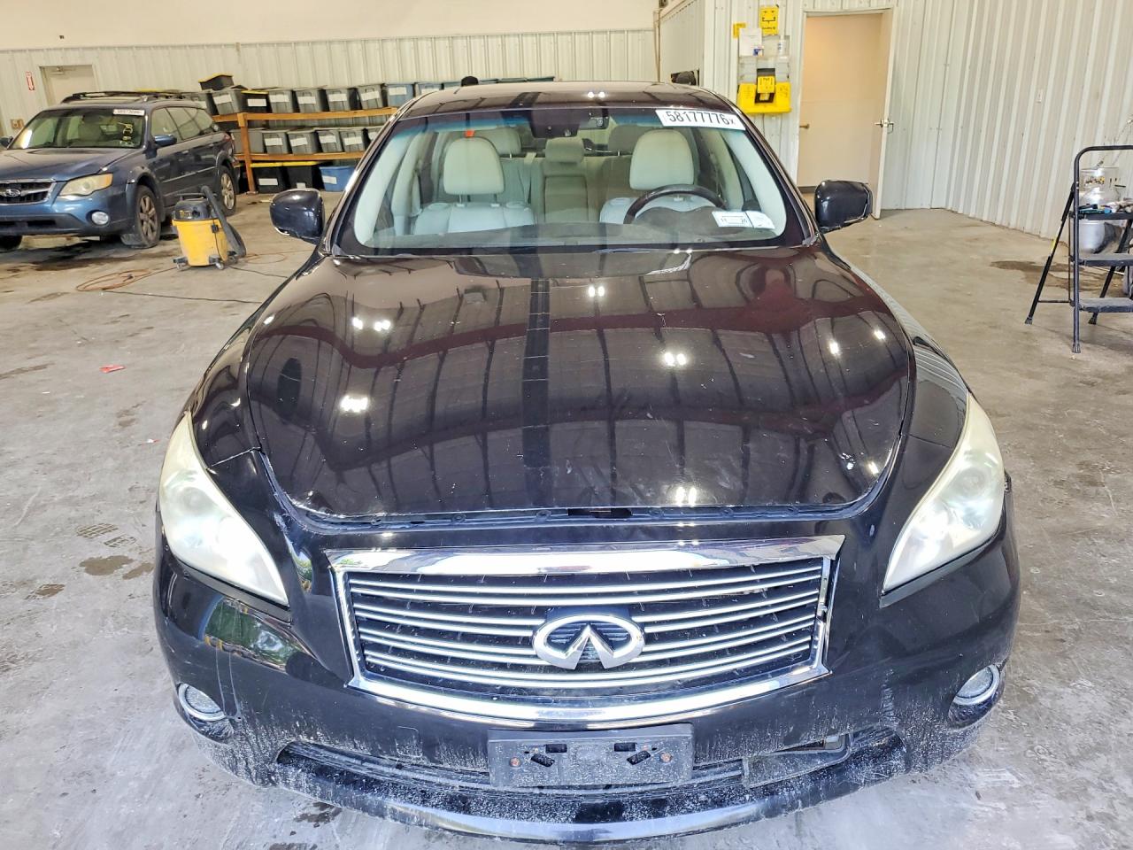 2012 Infiniti M37 X Black vin: JN1BY1AR5CM392414