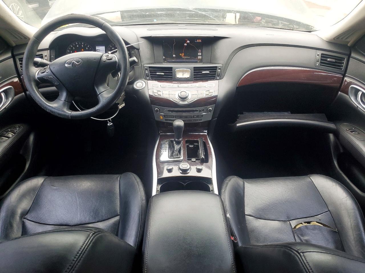2012 Infiniti M37 X Black vin: JN1BY1AR5CM392932