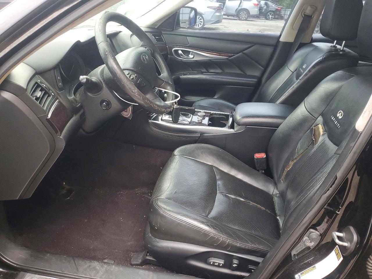 2012 Infiniti M37 X Black vin: JN1BY1AR5CM392932