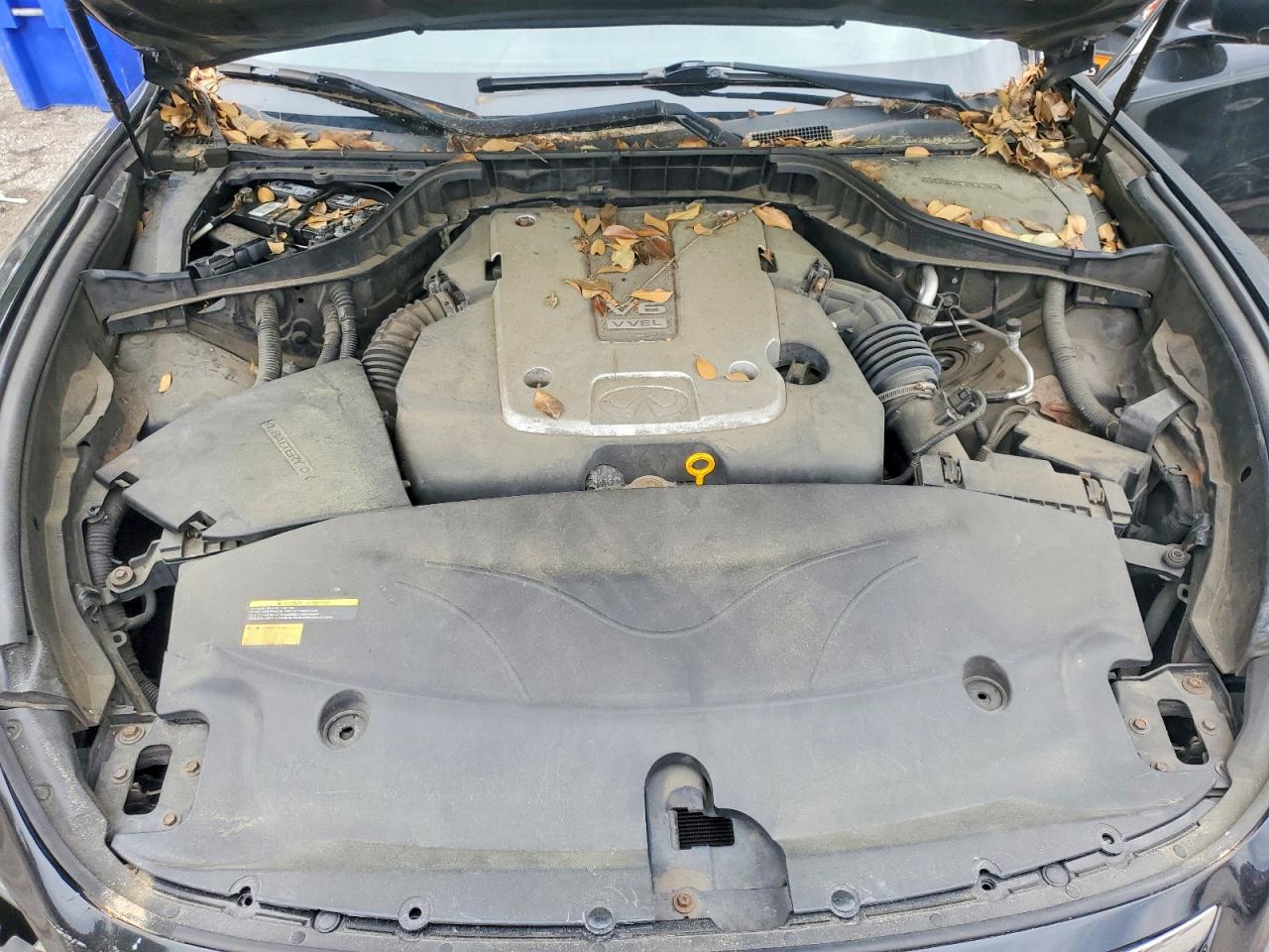 2012 Infiniti M37 X Black vin: JN1BY1AR5CM392932