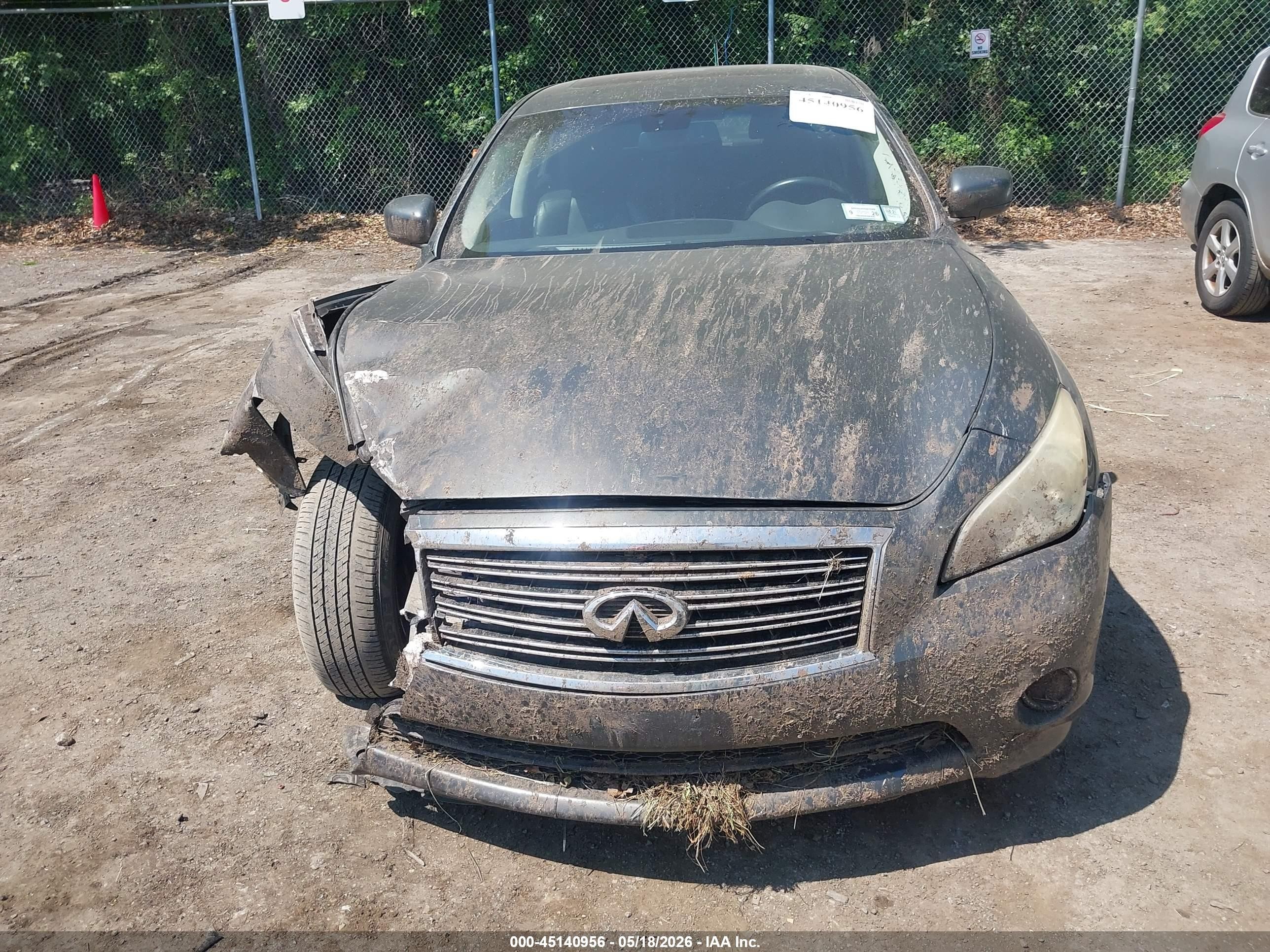 2012 Infiniti M37x   Gray vin: JN1BY1AR5CM393613