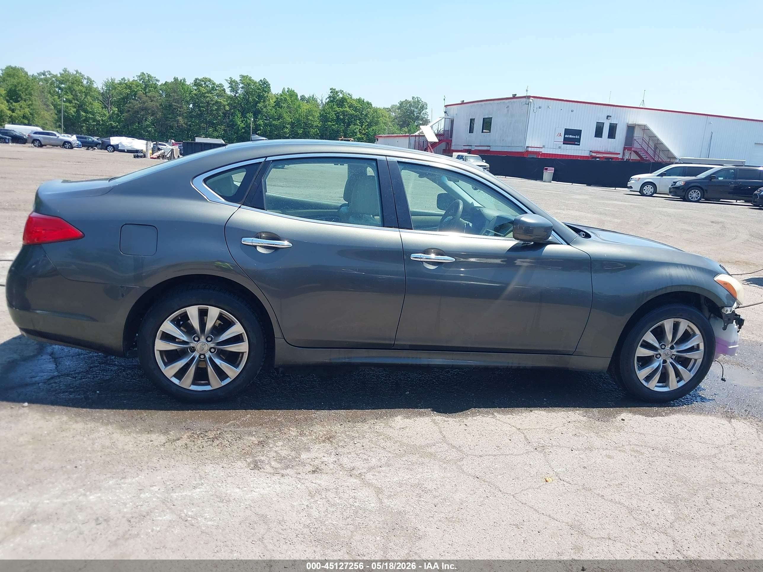 2012 Infiniti M37x   Gray vin: JN1BY1AR5CM394888