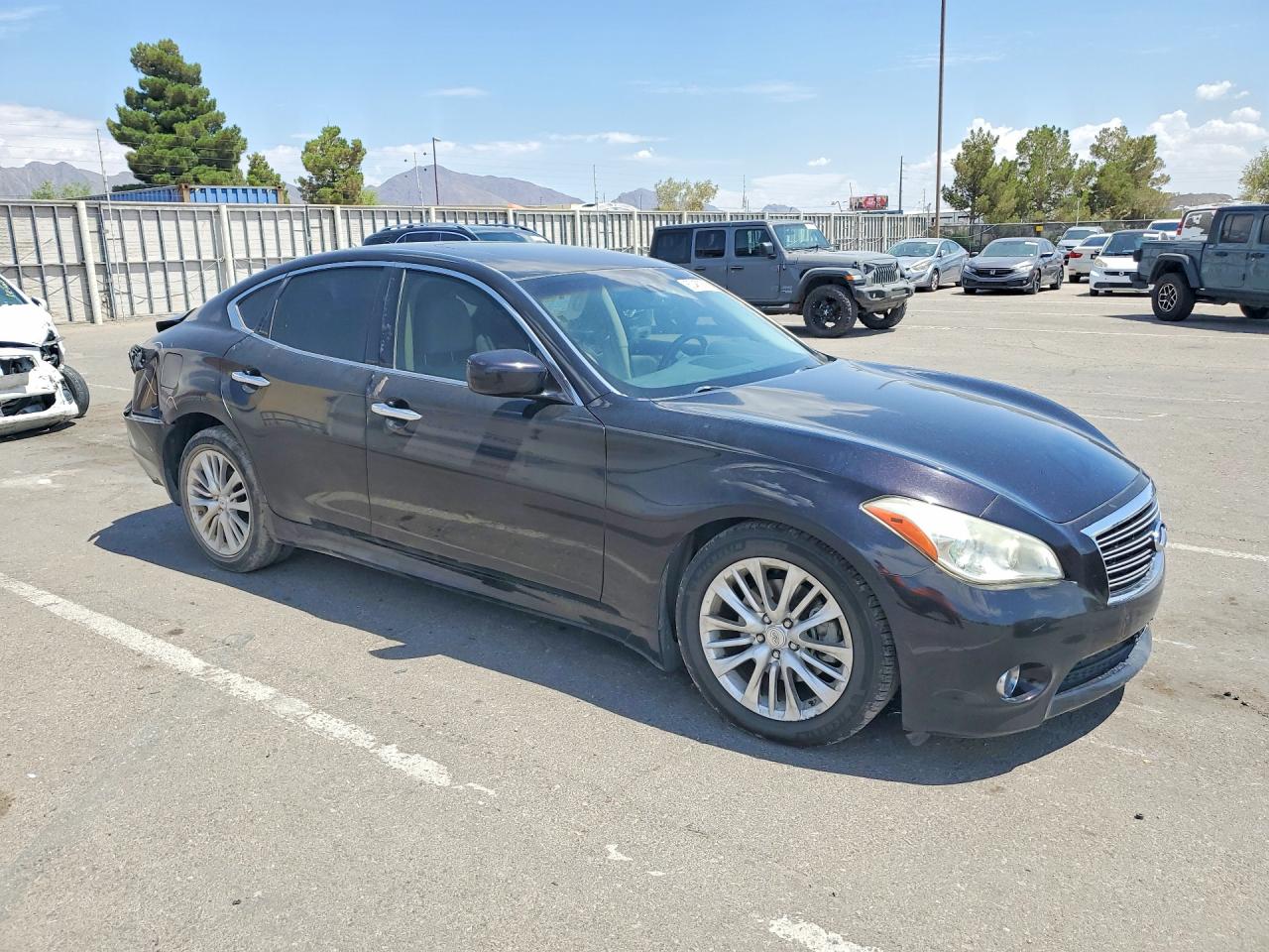 2012 Infiniti M37 X Charcoal vin: JN1BY1AR5CM395510