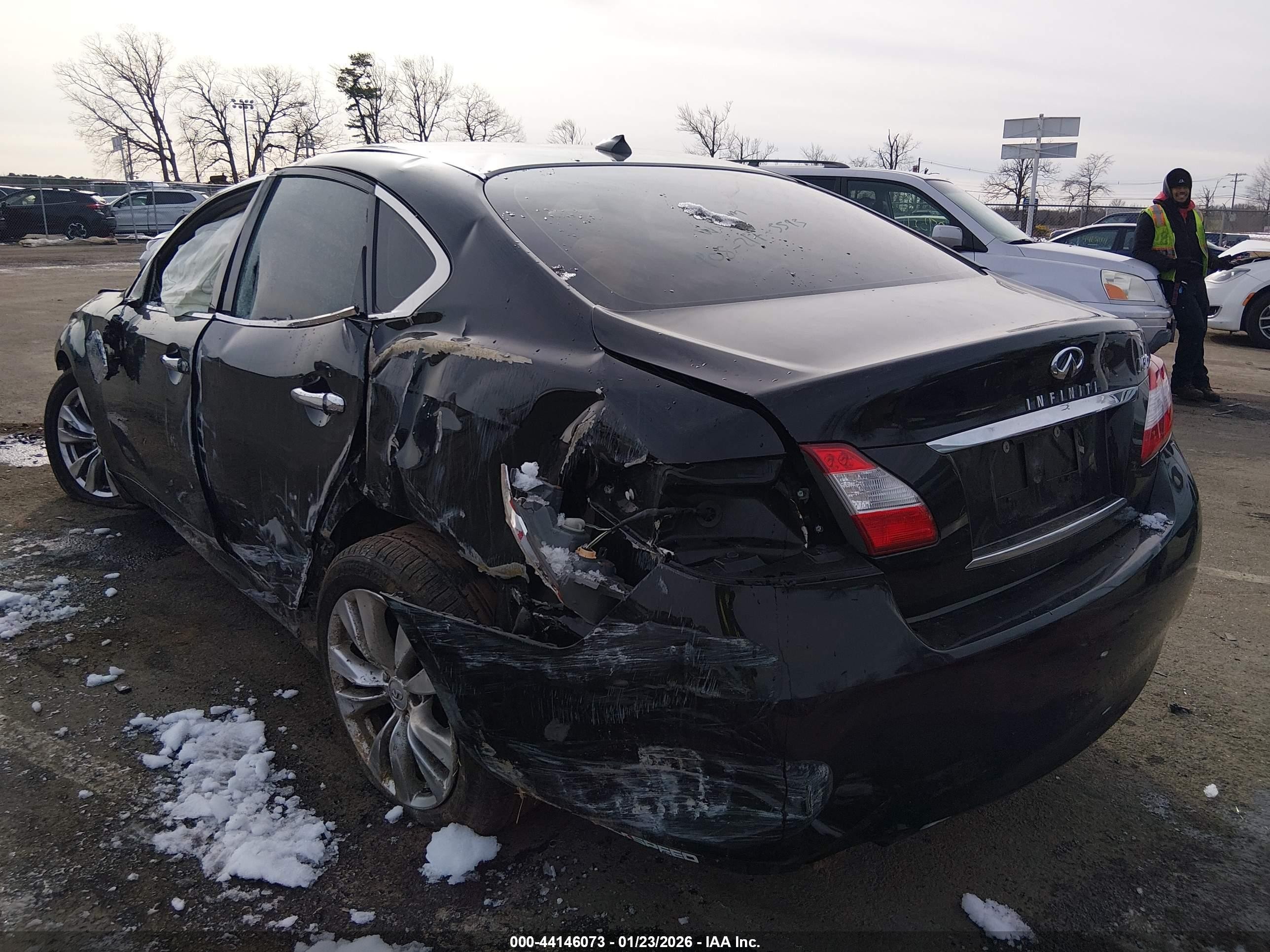 2012 Infiniti M37x   Black vin: JN1BY1AR5CM396480