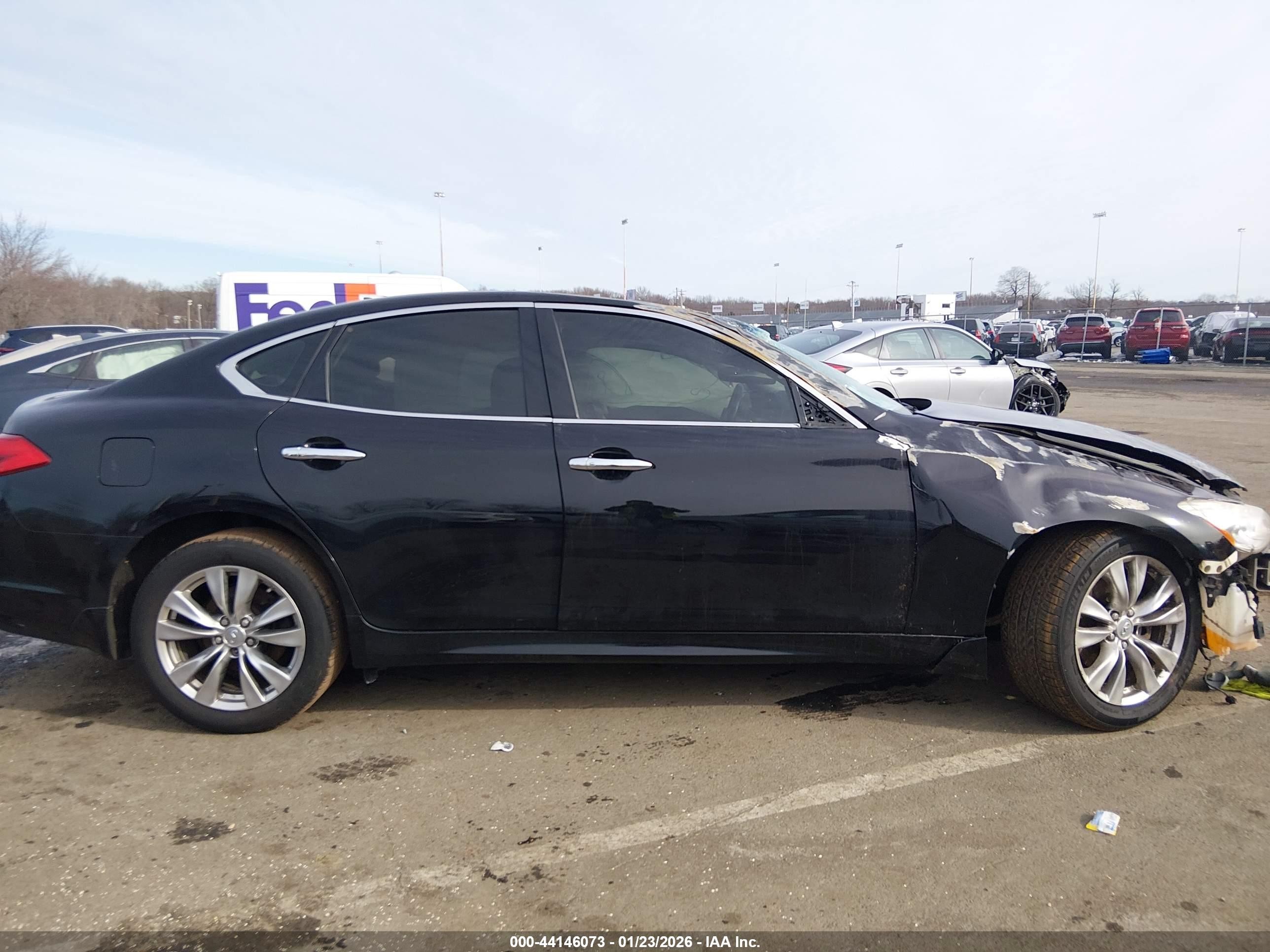2012 Infiniti M37x   Black vin: JN1BY1AR5CM396480