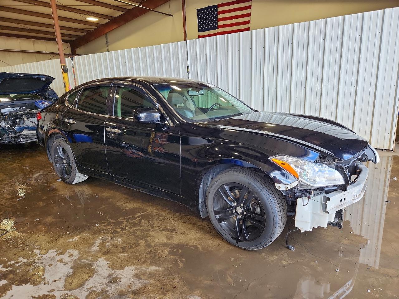 2013 Infiniti M37 X Black vin: JN1BY1AR5DM600261