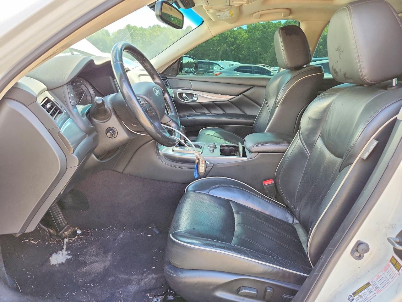 2015 Infiniti Q70 3.7 White vin: JN1BY1AR5FM560976