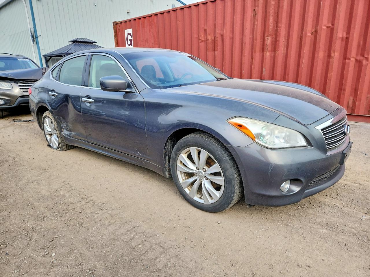 2011 Infiniti M37 X Gray vin: JN1BY1AR6BM372364