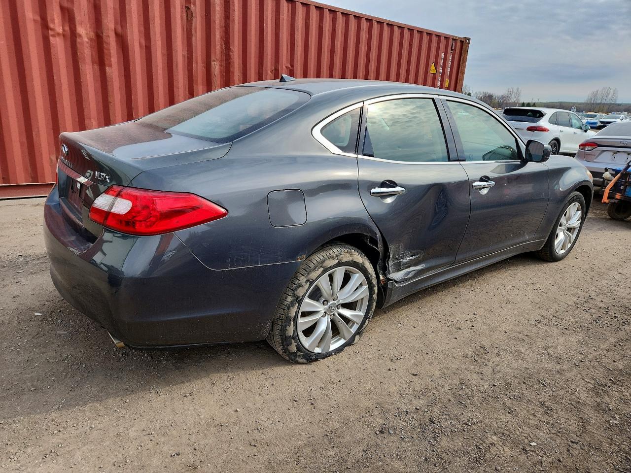 2011 Infiniti M37 X Gray vin: JN1BY1AR6BM372364