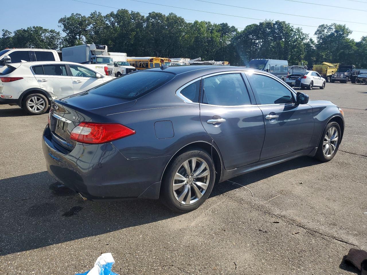 2011 Infiniti M37 X Gray vin: JN1BY1AR6BM375880