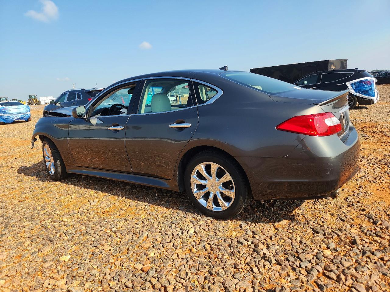 2012 Infiniti M37 X Gray vin: JN1BY1AR6CM395533