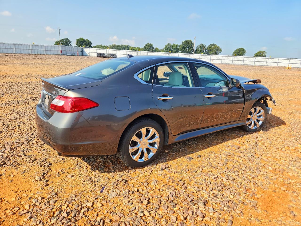 2012 Infiniti M37 X Gray vin: JN1BY1AR6CM395533