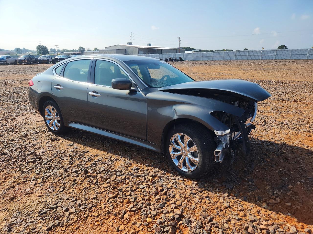 2012 Infiniti M37 X Gray vin: JN1BY1AR6CM395533