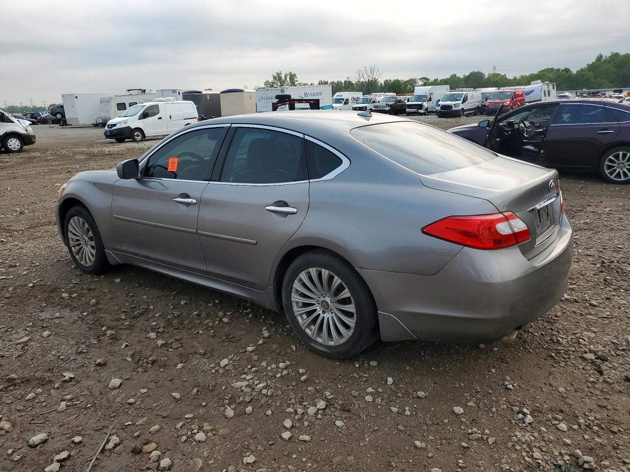 2012 Infiniti M37 X Gray vin: JN1BY1AR6CM396326