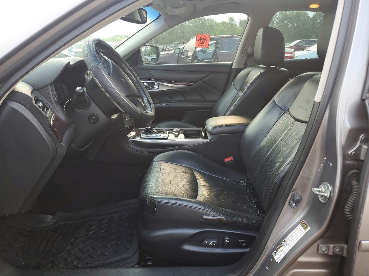 2012 Infiniti M37 X Gray vin: JN1BY1AR6CM396326