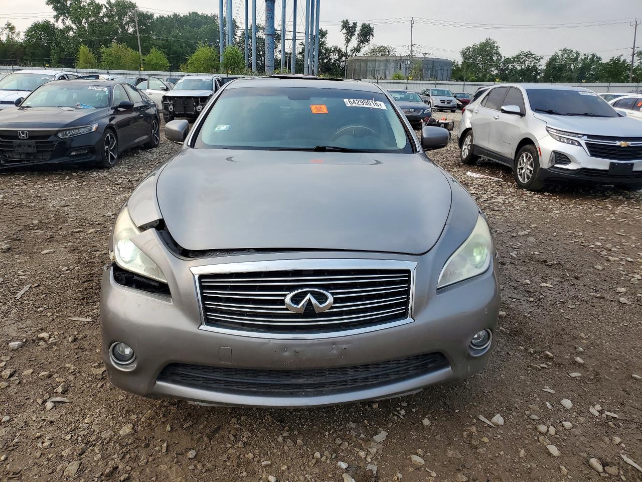 2012 Infiniti M37 X Gray vin: JN1BY1AR6CM396326