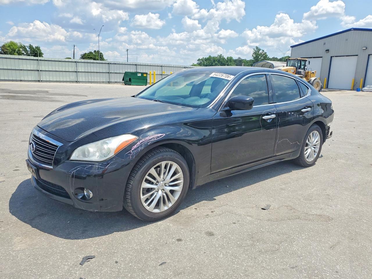 2012 Infiniti M37 X Black vin: JN1BY1AR6CM396763