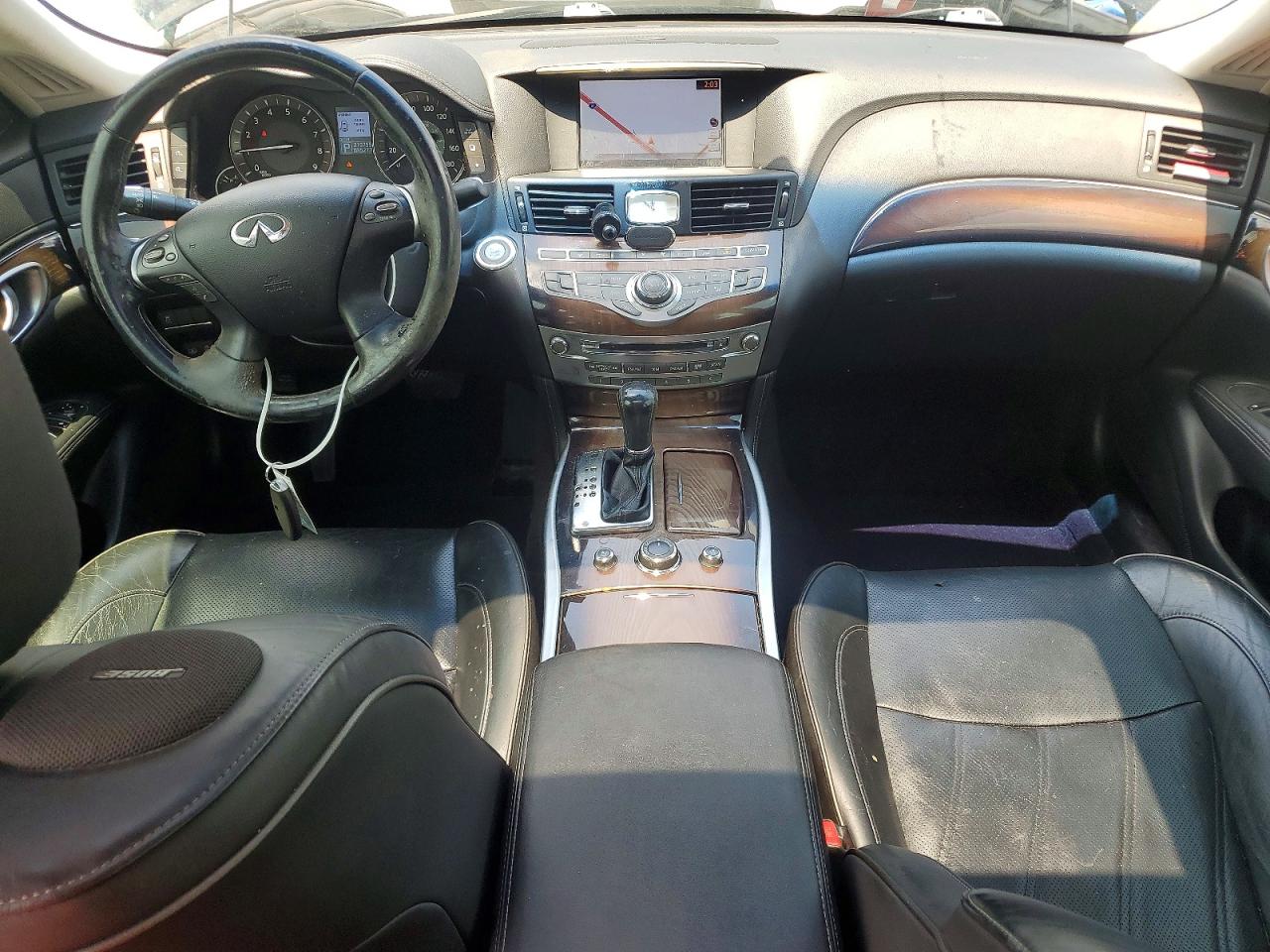 2012 Infiniti M37 X Черный vin: JN1BY1AR6CM396763